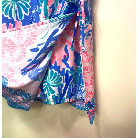 Lilly Pulitzer Pearl Jumper Dress 00 Tropical Vacation beach - Picture 9 of 12